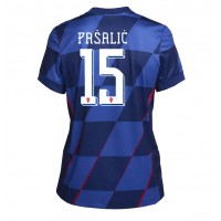 Dámy Fotbalový dres Chorvatsko Mario Pasalic #15 ME 2024 Venkovní Krátký Rukáv